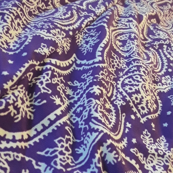 CHAPS Paisley Midi Skirt - Picture 3 of 3